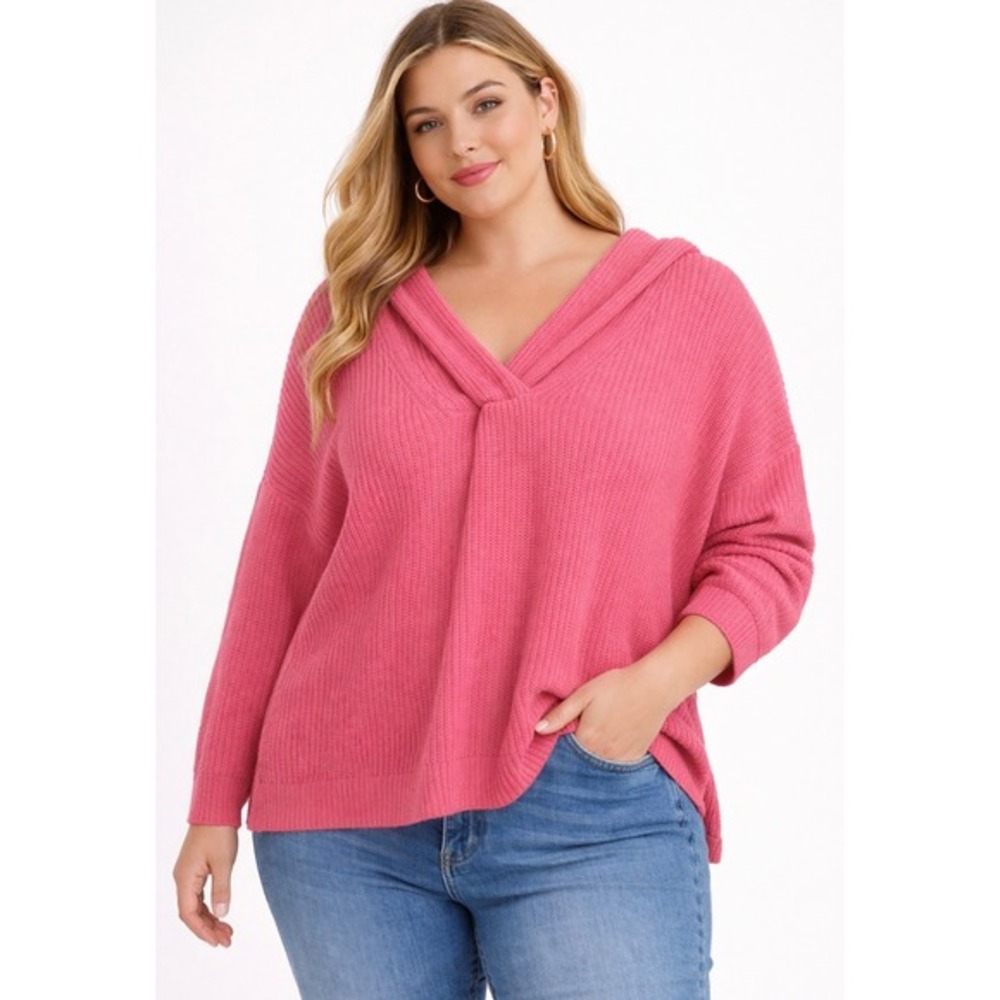 Ava & Viv pink hoodie size 2x